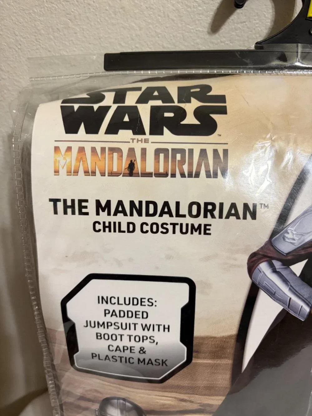 Star Wars the Mandalorian child costume size 8-10 NWT